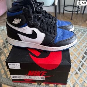 Nike Air Jordan 1 High OG Black White Royal